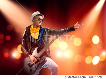 Rock star on stage Rock star on stage 60047285