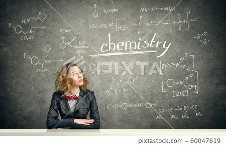 She is studying hard 60047619