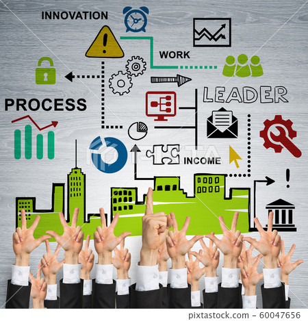 Business and teamwork concept 60047656