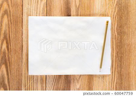 Business workplace with paper and pencil Business workplace with paper and pencil 60047759