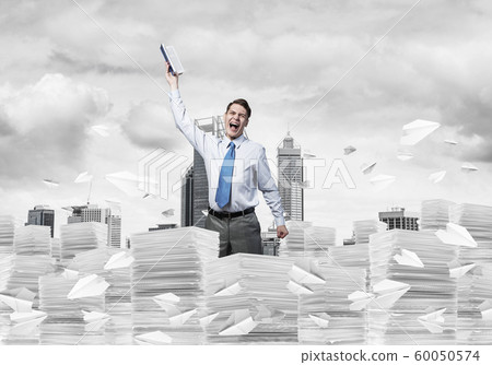 Study hard to become successful businessman. 60050574