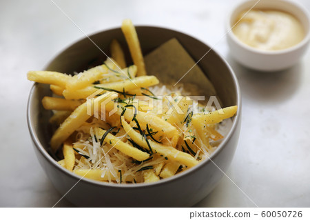 French fires , Fires potato in bowl appetizer French fires , Fires potato in bowl appetizer 60050726