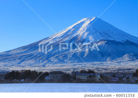 冬季的富士山 冬季的富士山 60051358