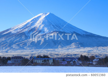 冬季的富士山 冬季的富士山 60051360