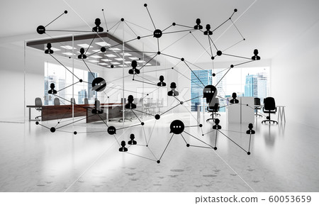 Networking and wireless connection as concept for effective modern business Networking and wireless connection as concept for effective modern business 60053659
