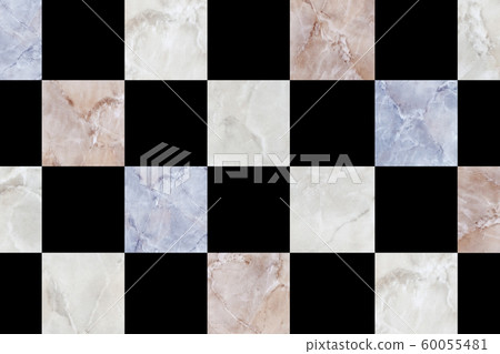 Color marble white and black and red and blue Color marble white and black and red and blue 60055481