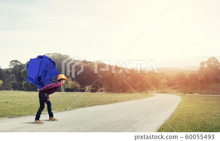 Engineer man carry load 60055493