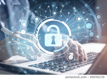 Digital cybersecurity and network protection Digital cybersecurity and network protection 60056239
