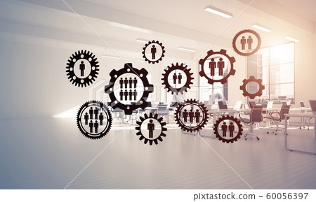 Networking and wireless connection as concept for effective modern business Networking and wireless connection as concept for effective modern business 60056397