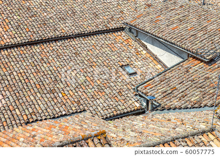 Gubbio, Italy. View of old city 60057775