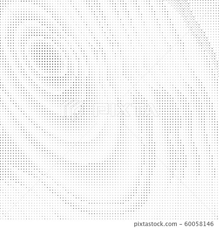 Halftone Pattern. Set of Dots. Dotted Texture. Overlay Grunge Template. Distress Linear Design. Fade 60058146