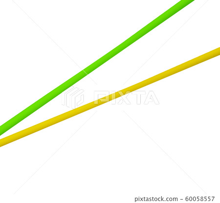 Few colorful drinking straws isolated Few colorful drinking straws isolated 60058557