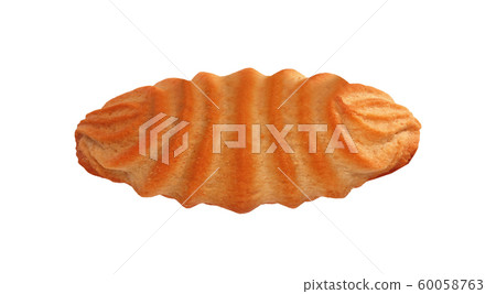 sand cookie isolated on white background 60058763