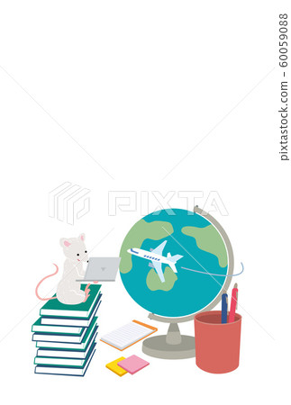 New Year's card 2020 Business Travel agency Tourism industry Personal computer mouse year design 60059088