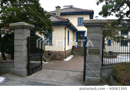 Former British Consulate Winter Scene 60061369