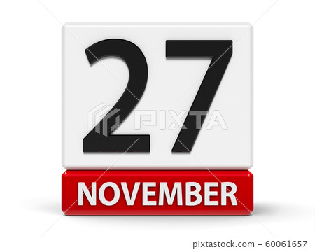 Cubes calendar 27th November Cubes calendar 27th November 60061657