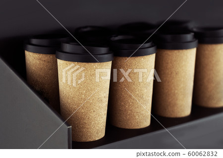 Choice of reusable coffee mug mockups 60062832