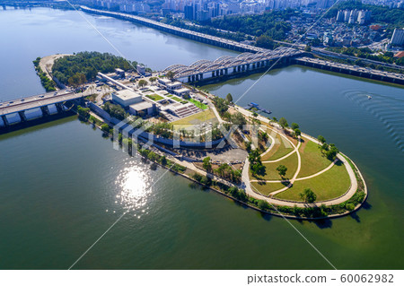 Nodeul Island and Han River 60062982