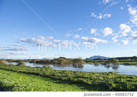 Kogai River Typhoon 2019 60063732