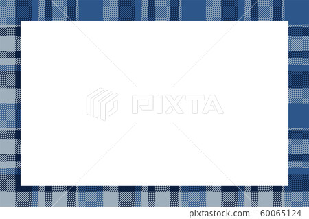 Vintage frame vector. Scottish border pattern 60065124