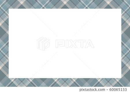 Vintage frame vector. Scottish border pattern Vintage frame vector. Scottish border pattern 60065133