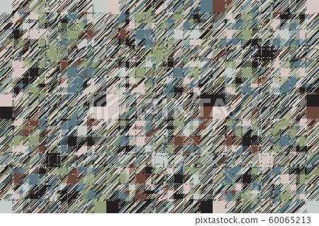 Modern glitch background. Color geometric abstract 60065213