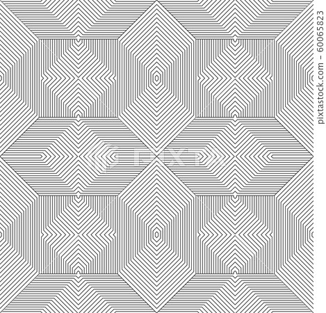 Geometry Postcard Vector Seamless Geometry Pattern for Postcards, - Stock Illustration ...