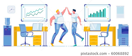 Business Analytics Team Celebrate Financial Growth Business Analytics Team Celebrate Financial Growth 60068892