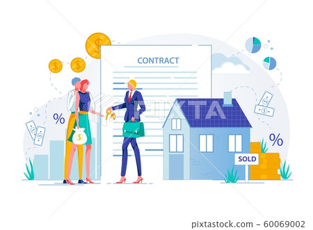 Purchasing House or Property with Estate Agent. 60069002