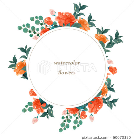 Watercolor agate frame 60070350