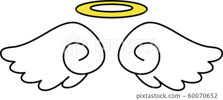 Golden ring. Angel halo. Cartoon doodle vector illustration. 16716886  Vector Art at Vecteezy