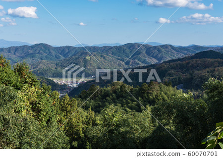 Gassan Tomita Castle (distant view) Gassan Tomita Castle (distant view) 60070701