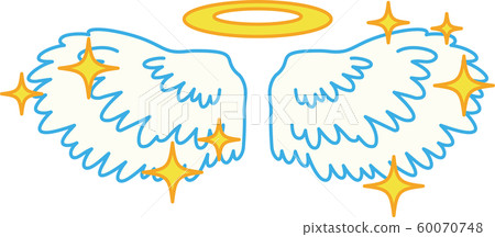 Angel wings wings halo angel's ring jump shine Angel wings wings halo angel's ring jump shine 60070748