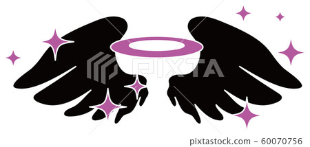 Angel wings wings halo angel's ring jump shine 60070756