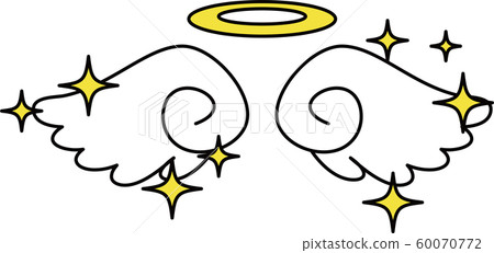 Angel wings wings halo angel's ring jump shine Angel wings wings halo angel's ring jump shine 60070772
