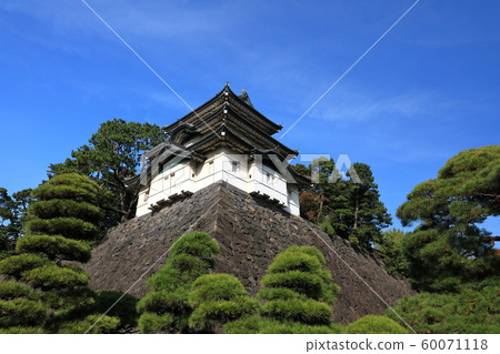 Imperial Palace Edo Castle Fujimi Pass 60071118