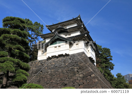 Imperial Palace Edo Castle Fujimi Pass 60071119