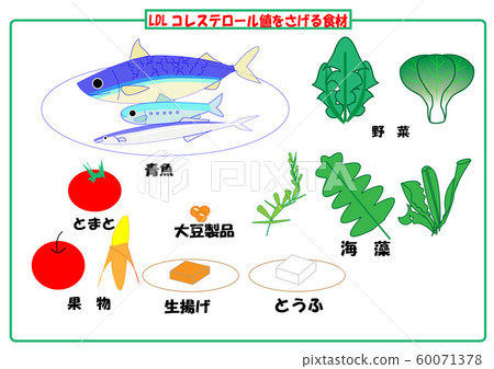 Ldl Cholesterol Level Stock Illustration 60071378 Pixta