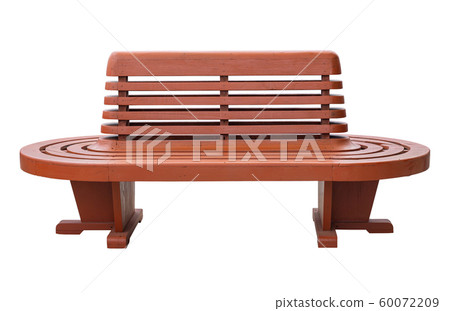 Long Red Wooden Chair for Decoration 60072209