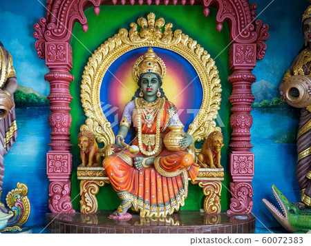 [Singapore Scenery] God statue of Sri Krishnan Temple 60072383