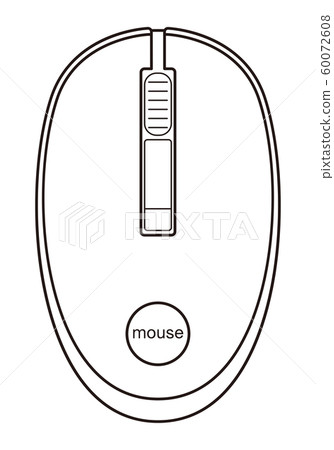 電腦鼠標矢量圖 60072608