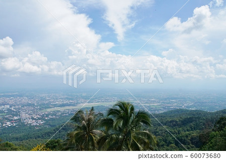 View of Chiang Mai, Thailand (Scenery in Chiang Mai Province, Thailand) 60073680