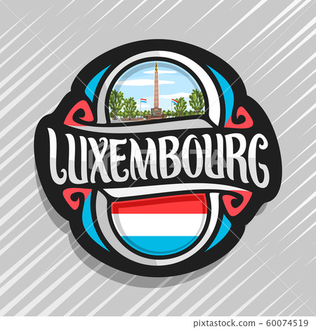 Vector logo for Luxembourg Vector logo for Luxembourg 60074519