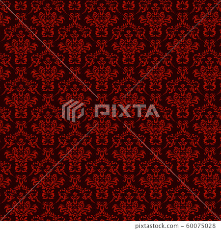 seamless luxury ornamental background. Red ... - Stock Illustration ...