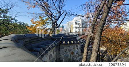 Korean Meaning, Korean Landscape, Namsan Hanok Village, South Korea Images, Hanok Images, Hanok Landscapes 60075894