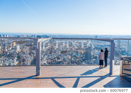 東京城市景觀屋頂摩天大樓 東京城市景觀屋頂摩天大樓 60076977