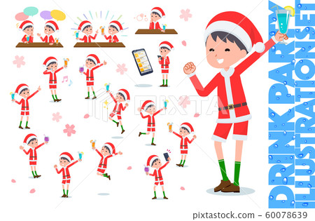 baby boy, boy, santa clau 60078639