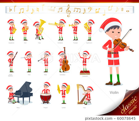 baby boy, boy, santa clau 60078645