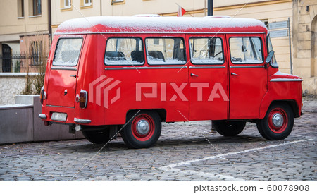Polish ZSD Nysa 522 van in Krakow, Poland 60078908
