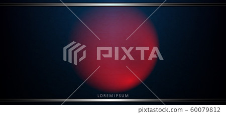 Blue dark texture background with red abstract frame like a blurred spot and shiny stripes 60079812